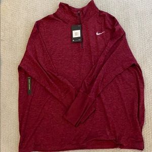 Women’s Plus Size Quarter Zip Nike Top